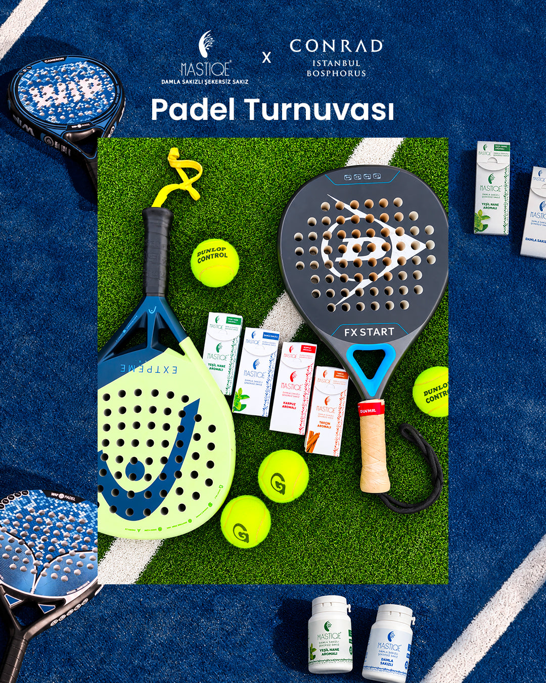 Mastiqe x Condrad Bosphorus Padel Turnuvası!