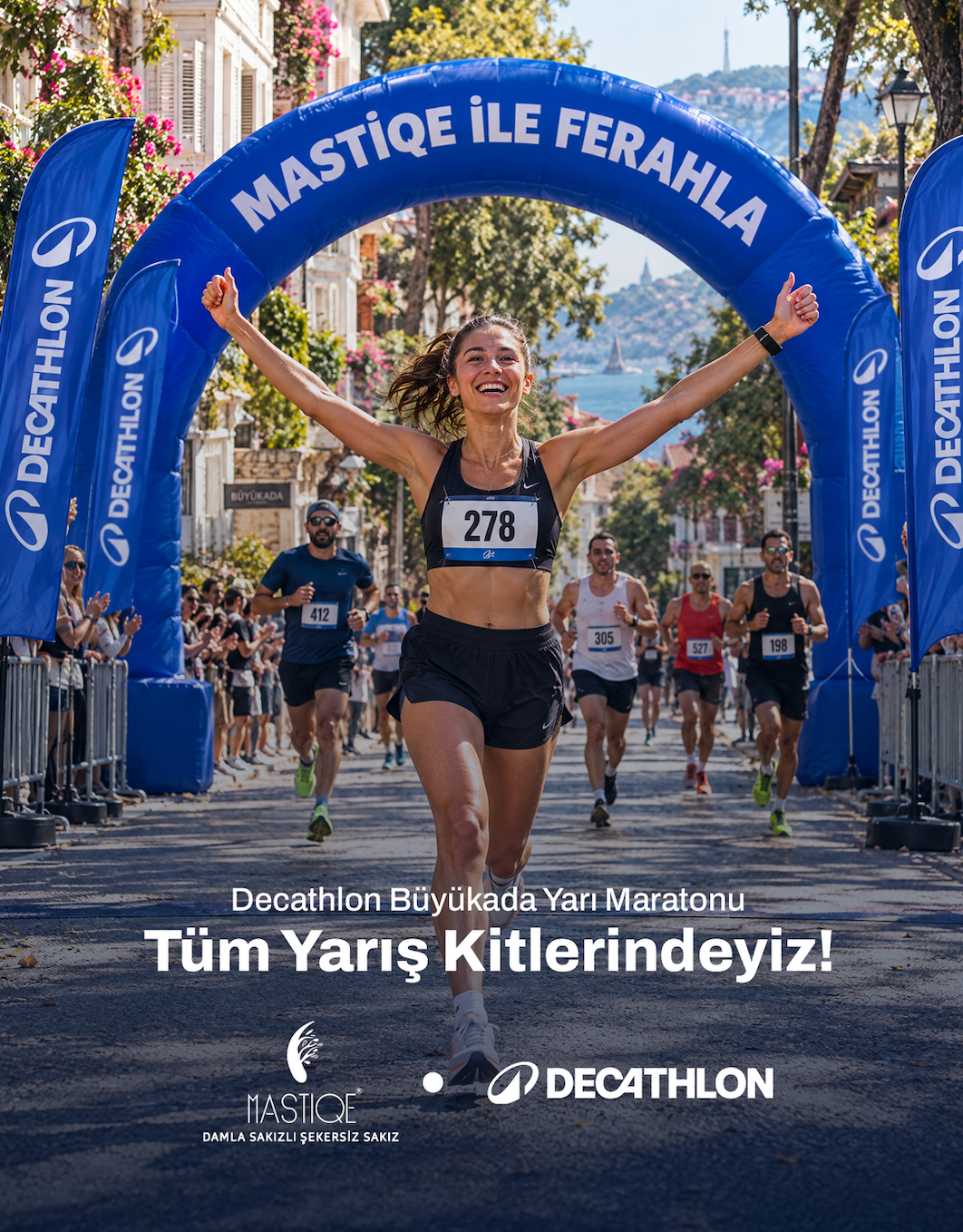 Decathlon Büyükada Yarı Maratonu'nun Ürün Sponsoruyuz!