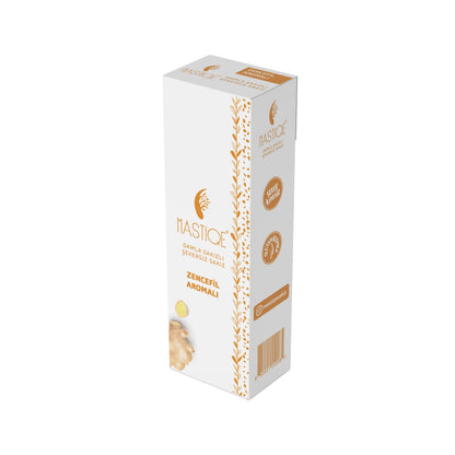 Doğal Zencefil Aromalı Damla Sakızlı Şekersiz Sakız 20 Grx12 Adet