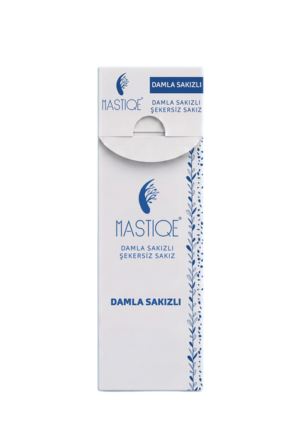 Mastiqe Sade Damla Sakızlı Şekersiz Sakız – 20 g × 12 Paket