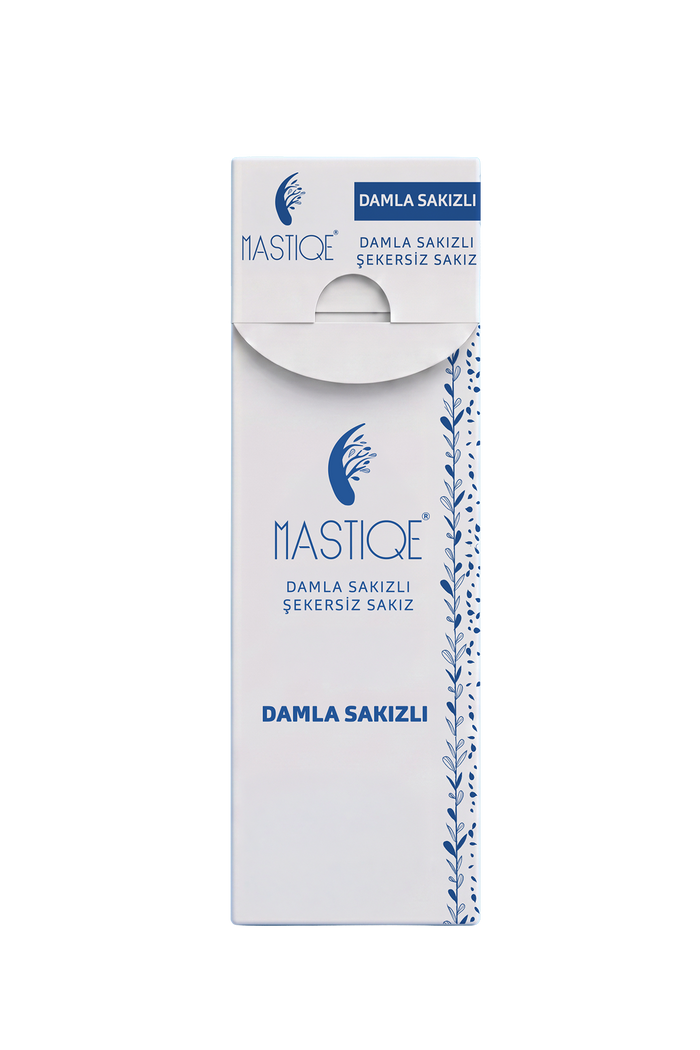 Mastiqe Sade Damla Sakızlı Şekersiz Sakız – 20 g × 12 Paket