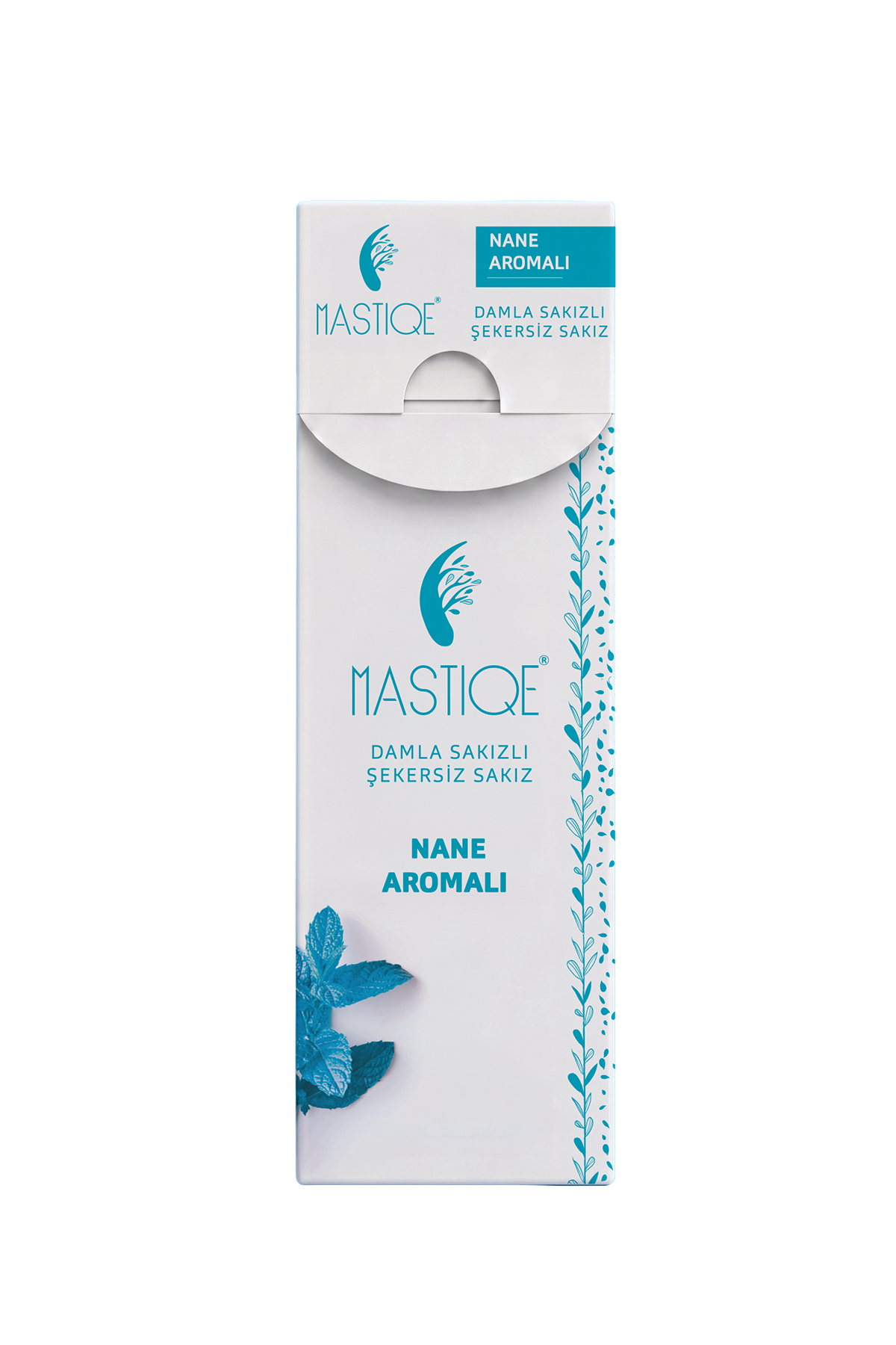 Mastiqe Nane Aromalı Damla Sakızlı Şekersiz Sakız – 20 g × 12 Paket